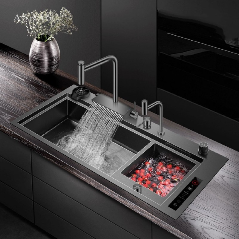Schnelle Sch 10750NJH 107 Cm Ultrasonik Akıllı Mutfak Evyesi