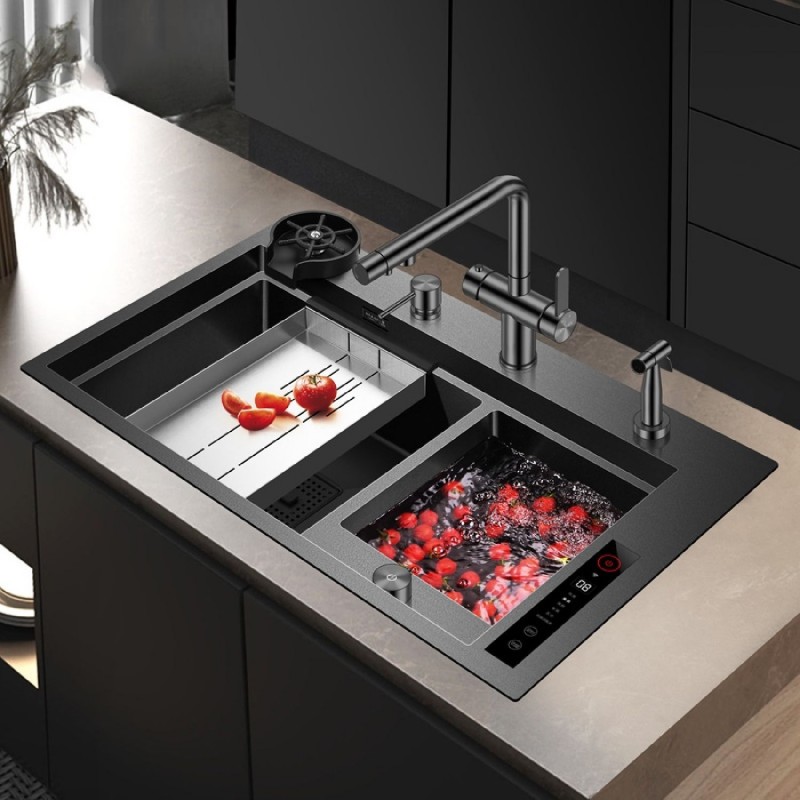 Schnelle Sch 8450NJH 84 Cm Ultrasonik Akıllı Evye