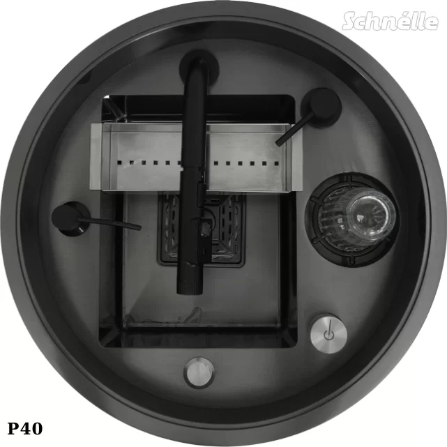 Schnelle Sch-P40 Karavan Tipi Yeni Nesil Mutfak Evyesi