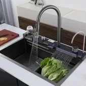 Schnelle Sch-P33 Akıllı Mutfak Evyesi 11 Fonksiyonlu